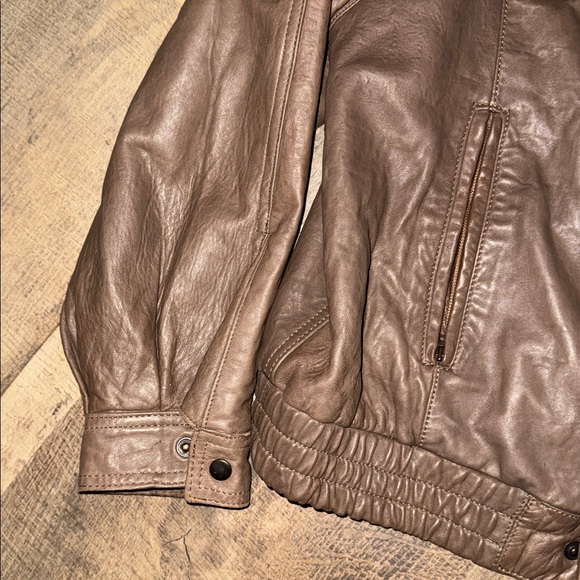 Vintage Cortefiel Brown Leather Jacket | Made in Spain | Men’s 40 - Picture 5 of 16